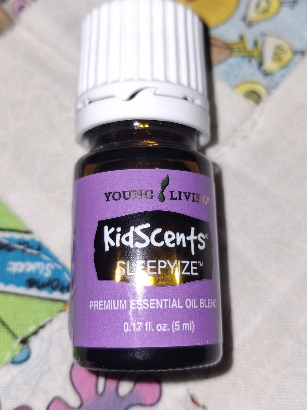 Young Living KidScents SleepyIze Bottle with Purple Label